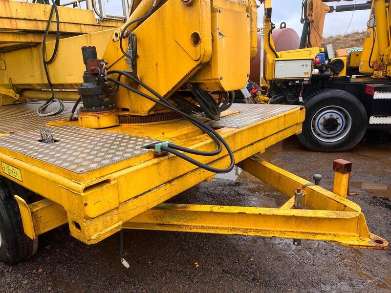 Cherry Picker On a Trailer