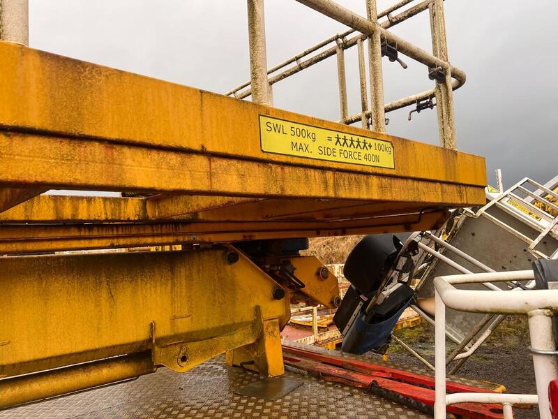 Cherry Picker On a Trailer