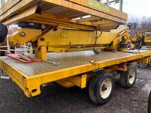 Cherry Picker Man Lift On a Trailer 
