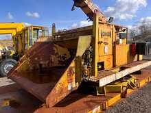 Conehead Chipper Perkins Engine with Road Rail Trailer 