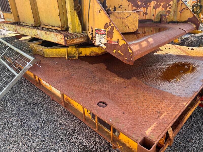 Conehead Chipper with Road Rail Trailer