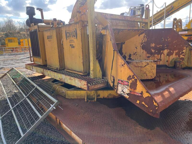Conehead Chipper with Road Rail Trailer