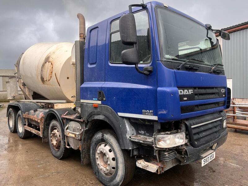 DAF 410 Tipper Mixer Demount