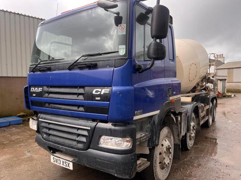 DAF 410 Tipper Mixer Demount
