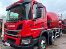 Scania P370 XT Fitted with 8m3 Concrete Mixer 