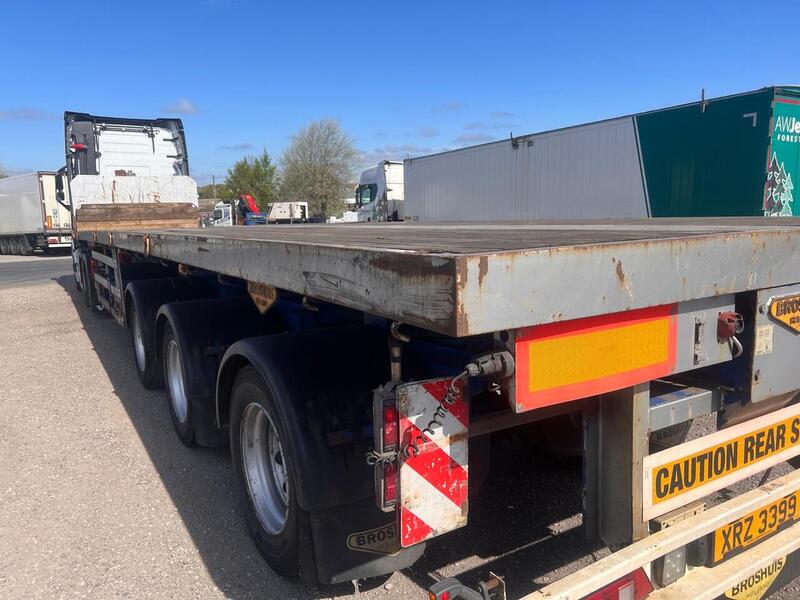 Broshuis Double Extender Flatbed 