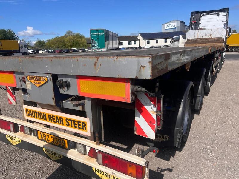 Broshuis Double Extender Flatbed 