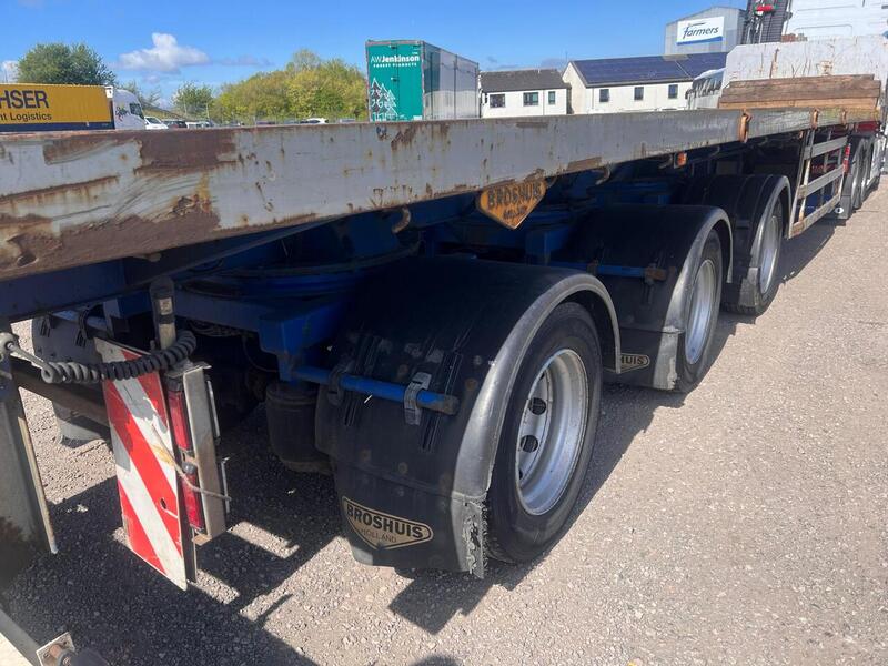 Broshuis Double Extender Flatbed 