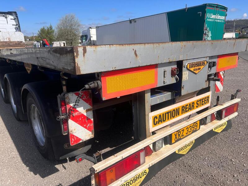 Broshuis Double Extender Flatbed 