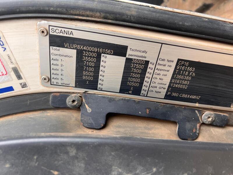 Scania 8x4 Tipper