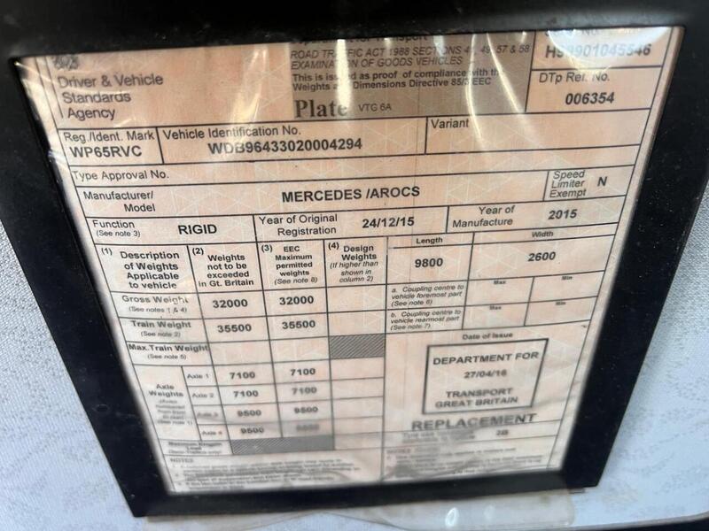 Mercedes-Benz 3240 Concrete Mixer