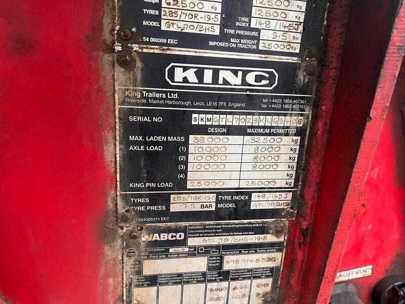 King 70 Ton Low Loader