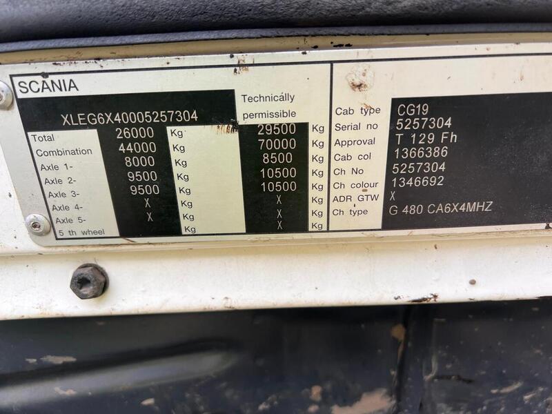 Scania 6x4 Double Driver Tractor Unit