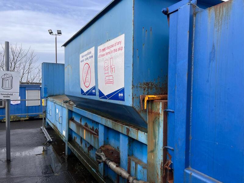Compoman Ex Council  Skip Compactor 