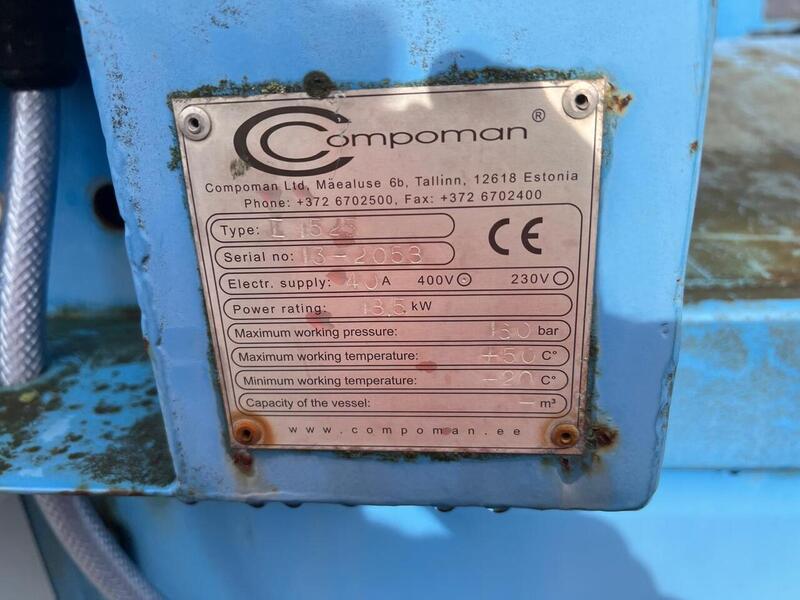Compoman Ex Council  Skip Compactor 