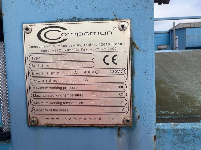 Compoman Ex Council  Skip Compactor 