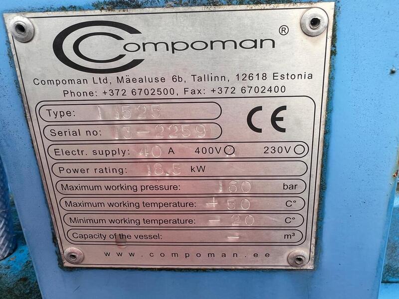 Compoman Ex Council  Skip Compactor 