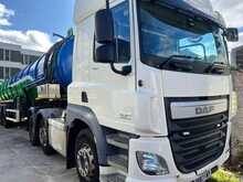 Whale 316 Stainless Steel Vac Tanker with DAF CF 460 Tractor Unit 
