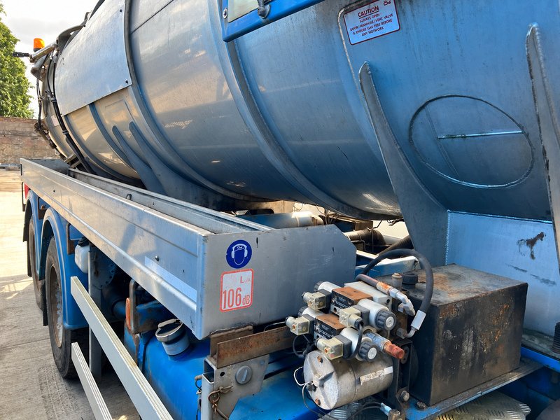 Scania Fitted with Whale Vac Tanker