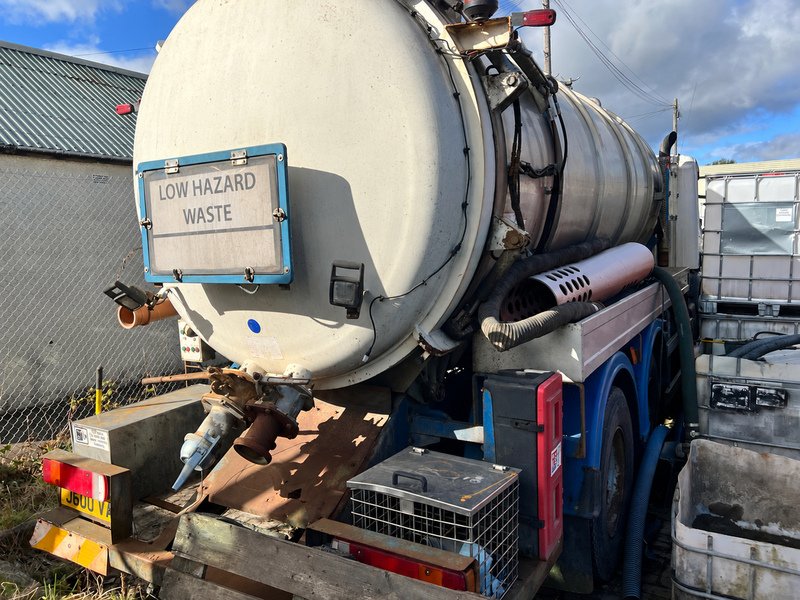 Scania Fitted with Whale Vac Tanker