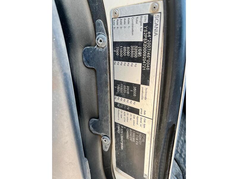 Scania Chassis Cab