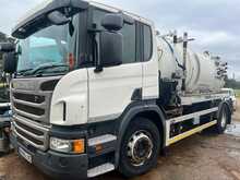 Scania P250 Fitted with RTN Stainless Steel Vac Tanker 