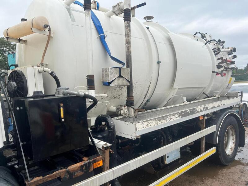 Scania Fitted with RTN Stainless Steel Vac Tanker