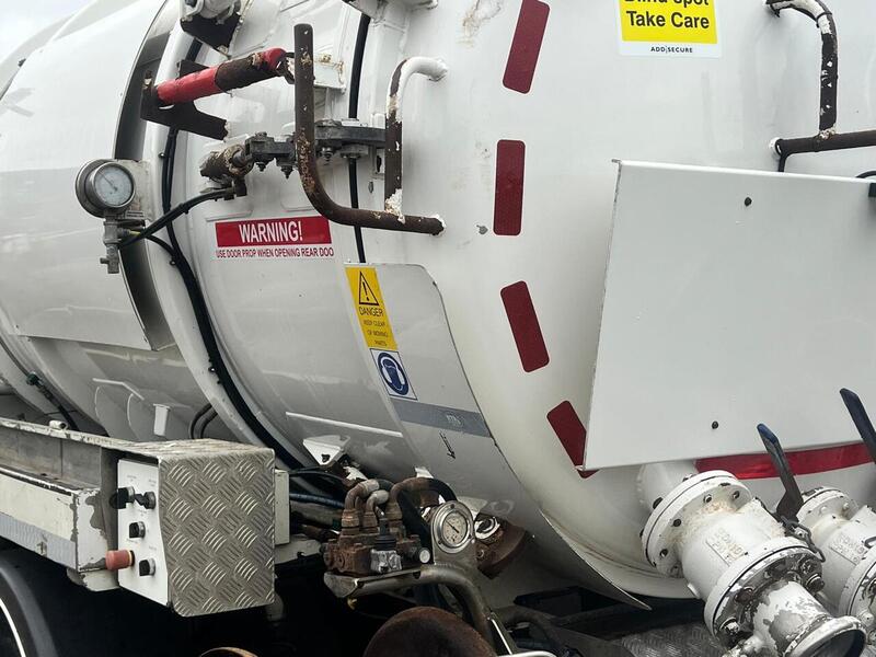 Scania Fitted with RTN Stainless Steel Vac Tanker