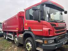 Scania P370 8x4 Alloy Insulated Tarmac Spec Tipper 