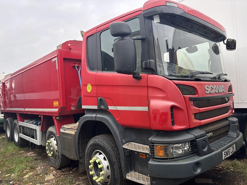 Scania Alloy Insulated 8x4 Tipper