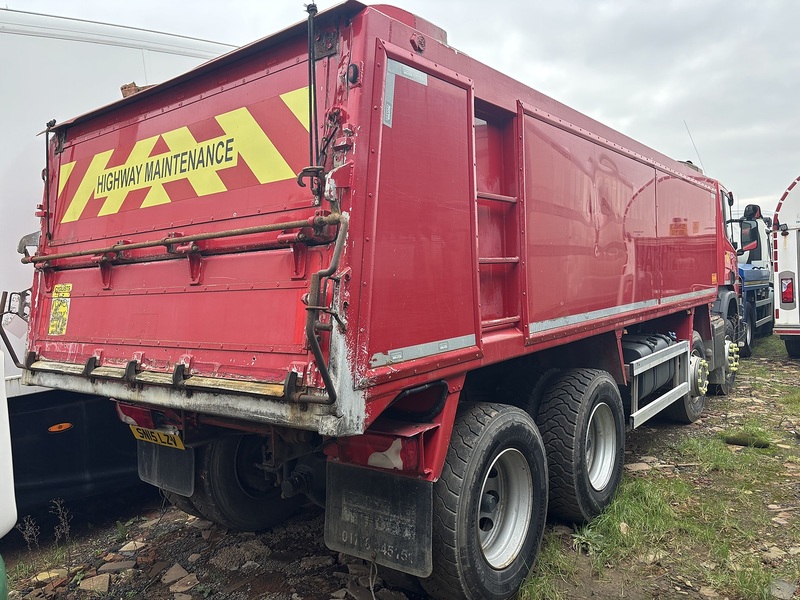 Scania Alloy Insulated 8x4 Tipper