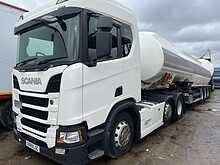 Scania R450 With 2020 Cobo Anos 6 Compartment Fuel Tanker 