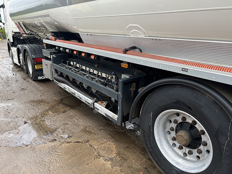 Scania with 2020 Cobo Anos 6 Compartment Fuel Tanker