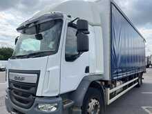 DAF LF 280 Curtain Sider with Tuck Away Tail Lift 