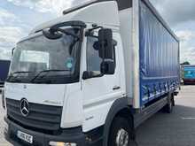 Mercedes-Benz Atego 1218 Curtain Sider with Tail Lift 
