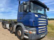 Scania R420 Drawbar Hookloader 