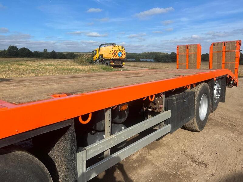 Scania Beavertail with Winch