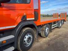 Scania P410 Beavertail with Winch 