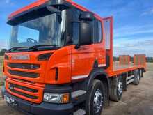 Scania P410 Beavertail with Winch 