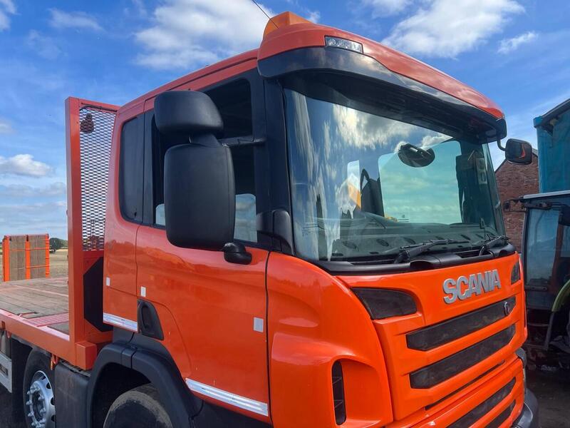 Scania Beavertail with Winch