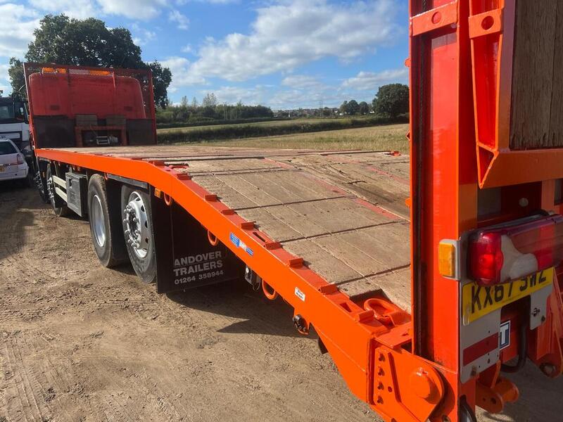 Scania Beavertail with Winch