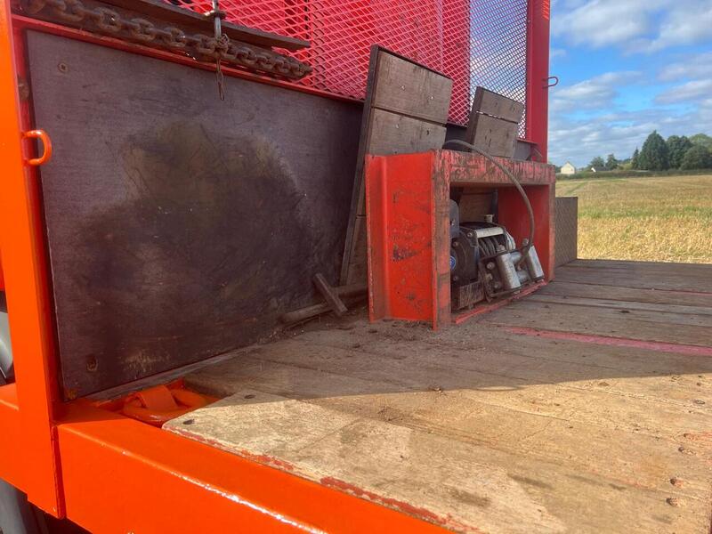 Scania Beavertail with Winch