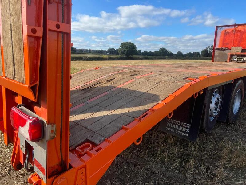 Scania Beavertail with Winch