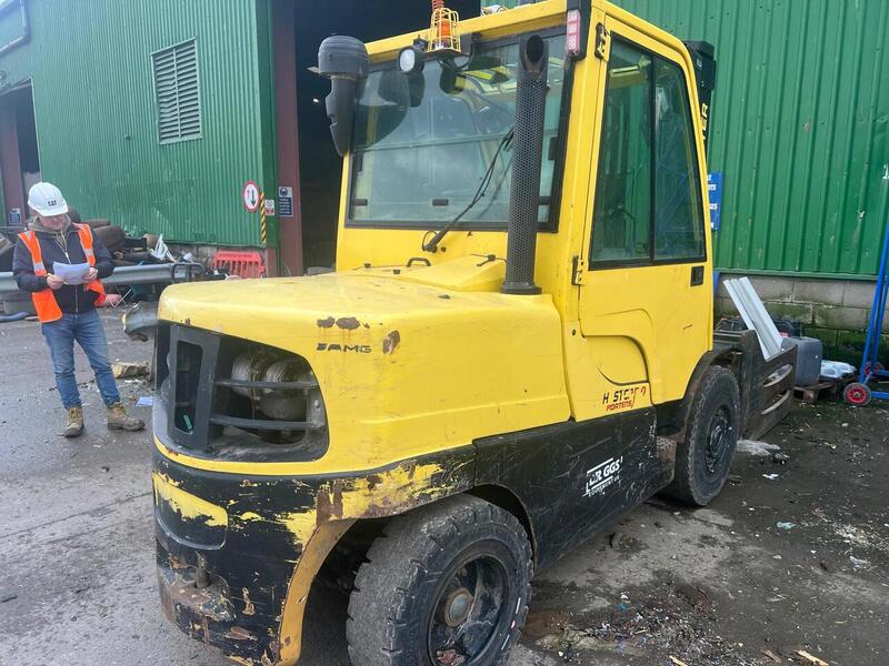 Hyster Diesel Forklift