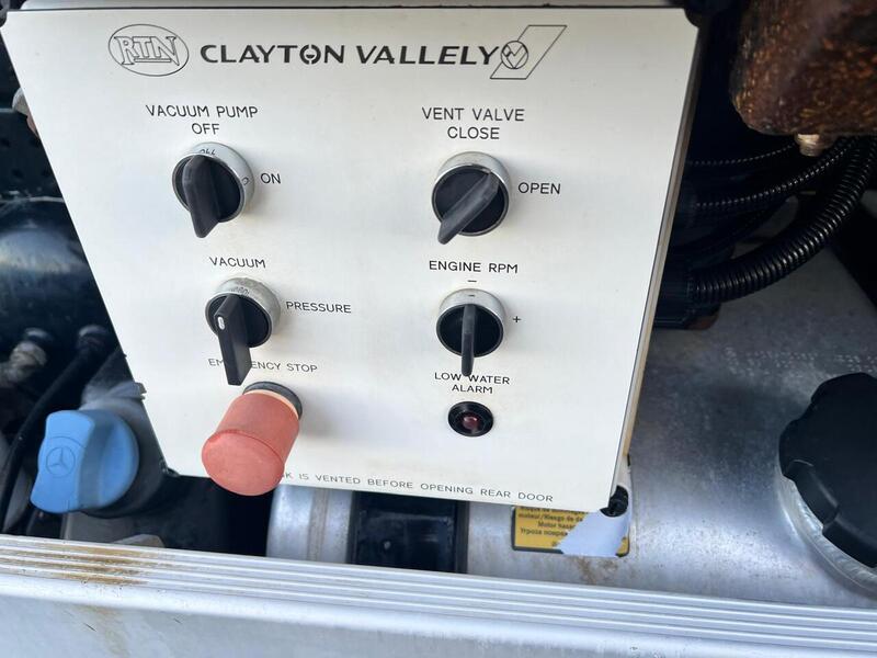 Mercedes-Benz Stainless Steel Vac Tanker