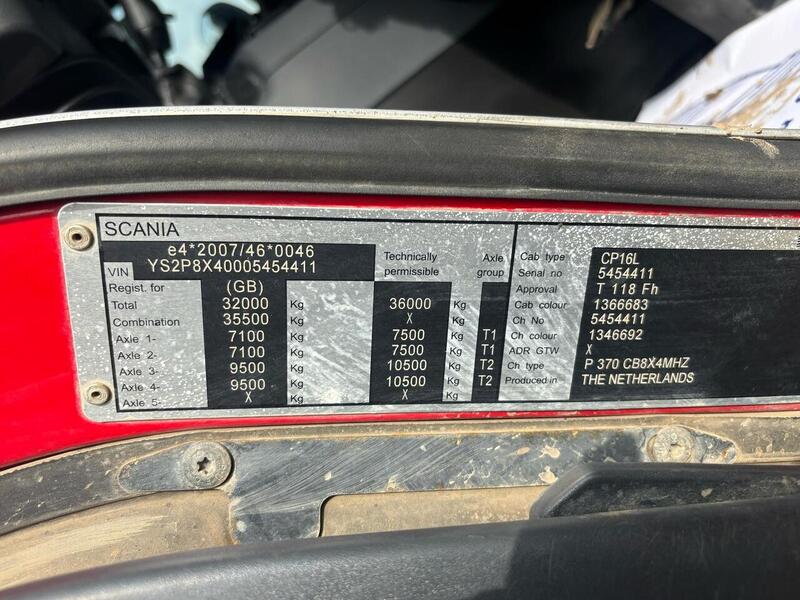 Scania 8x4 Steel Body Tipper