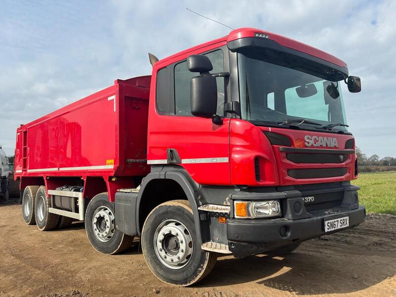 Scania 8x4 Steel Body Tipper
