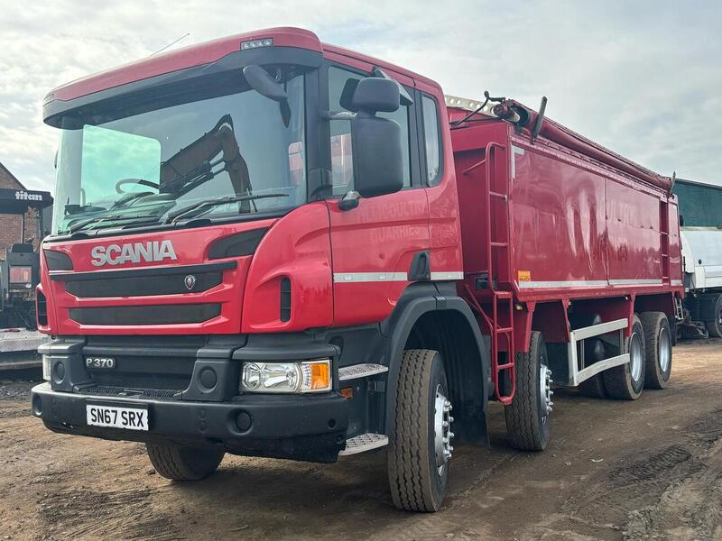 Scania 8x4 Steel Body Tipper