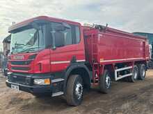 Scania P370 8x4 Steel Body Tipper 