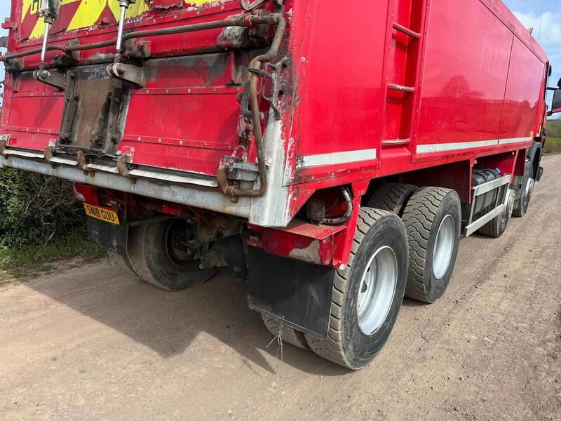 Scania 8x4 Steel Body Tipper